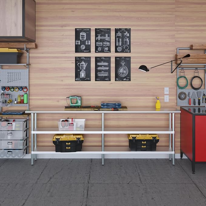 AmGood Stainless Steel Work Table - Image 7