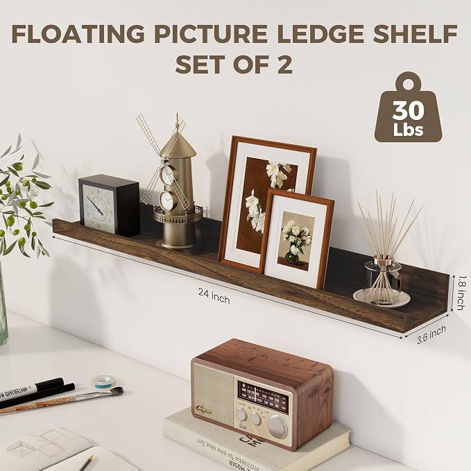Axeman Floating Shelves for Wall - Image 3