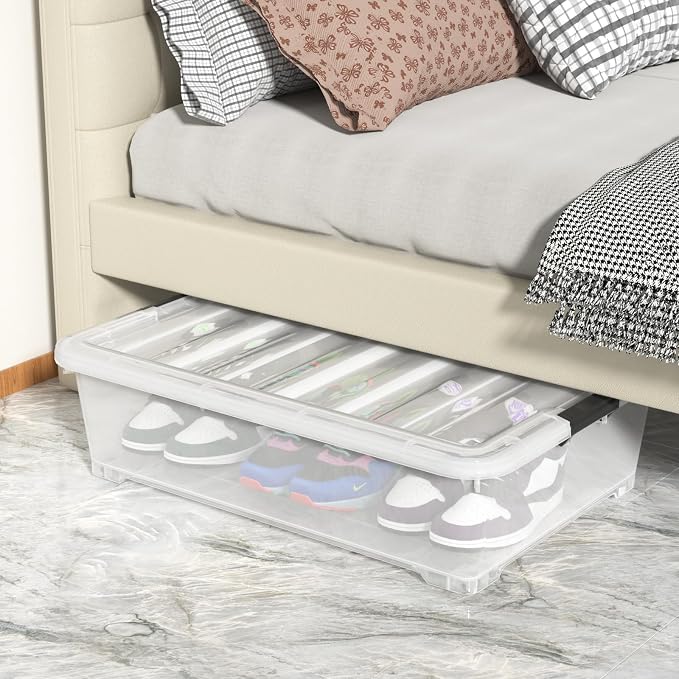 3 Packs 50 Liter Under Bed Storage Container - Image 5