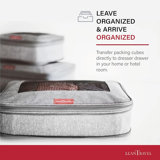 LeanTravel Compression Packing Cubes - Image 8