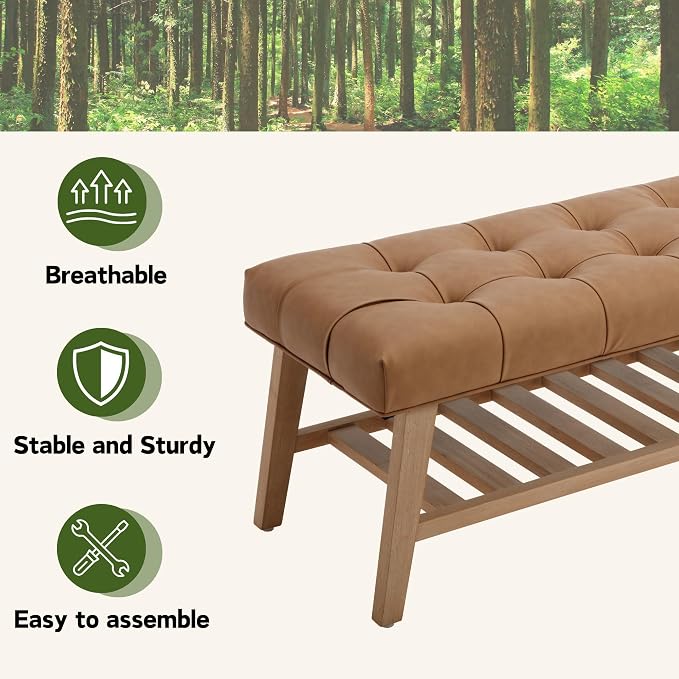 Entryway Shoe Bench Storage Benches - Image 3