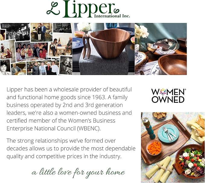 Lipper International Acacia Wood 14" Kitchen Turntable - Image 3