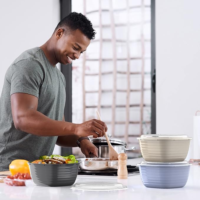 Bentgo Prep - 1-Compartment Bowls - Reusable, Microwaveable - Image 4