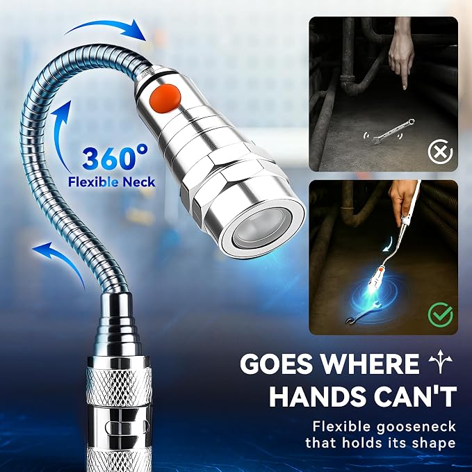 VIBELITE Extendable Magnetic Flashlight - Image 7