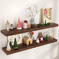 Floating Shelves for Wall, Engineered Wood Wall Shelves by Venusmiles