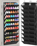 30 Pairs Over the Door Shoe Organizer, 10-Tier Door Shoes Rack Storage by UVIAHOMIHOMEORGANIZER