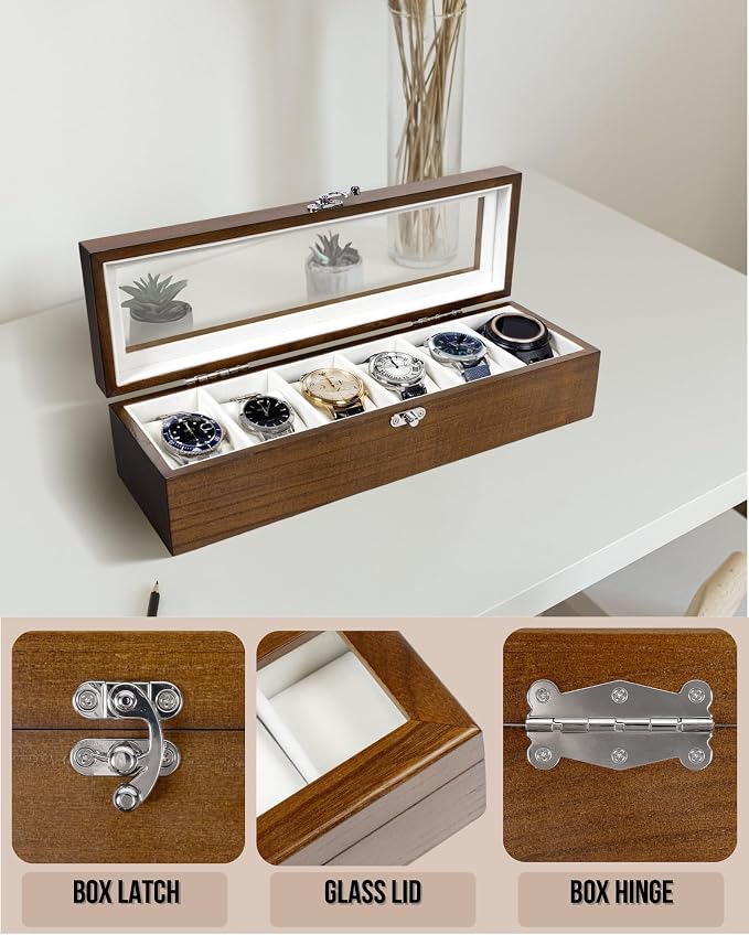 Watch Box, Watch Case for Men Women - Image 3