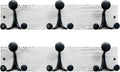 SKOLOO 17-Inch Wood Coat Rack Wall Mount by SKOLOO