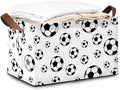 Black Soccer Football Storage Bins by Oeaskly