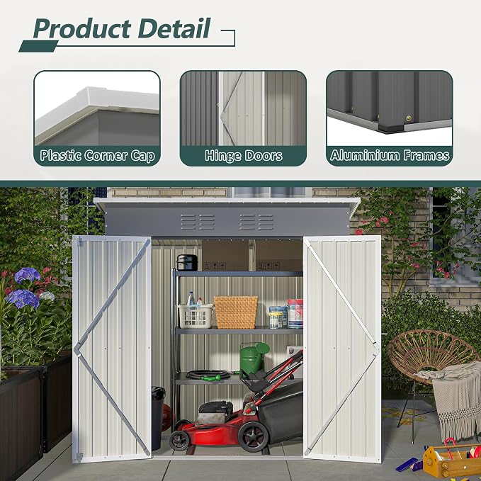 Ball & Cast 6x4FT Storage Shed - Image 8