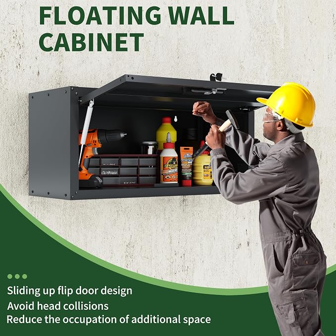 Garage Wall Cabinet, Wall Mounted Cabinet - Image 5