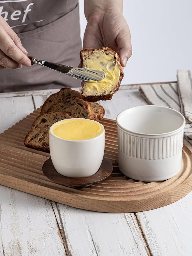 Ceramic Butter Dish With Lid, Butter Crock - Image 6