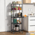 Housolution 5 Tier Kitchen Rolling Cart, Storage Cart by Housolution