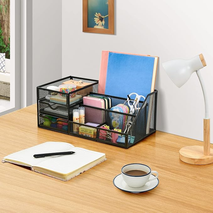 Lavatino Larger Mesh Desk Organizer - Image 6