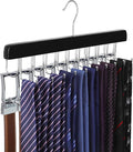 TOPIA HANGER 20 Hooks 2 in 1 Belt Tie Hanger by TOPIAHANGER