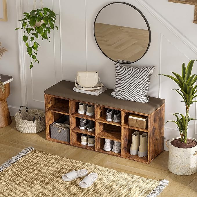 DINZI LVJ Shoe Storage Bench - Image 4