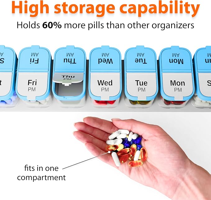 Extra Large Weekly Pill Organizer - Image 3