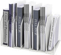 Adjustable Desk File Organizer, Detachable Office Folder Organizer, Compact by SUPPLYDEPOT