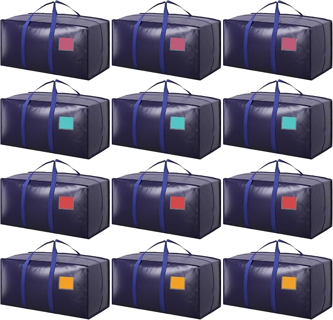 12 Pack Extra Large Heavy Duty Moving Bags by Unknown