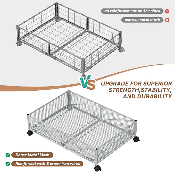 PHINOX Under Bed Storage, Under the Bed Storage Containers - Image 5