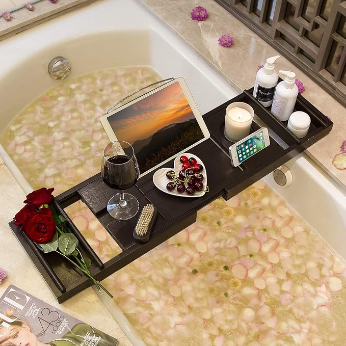 Bathtub Caddy Tray for Luxury Bath - Image 2
