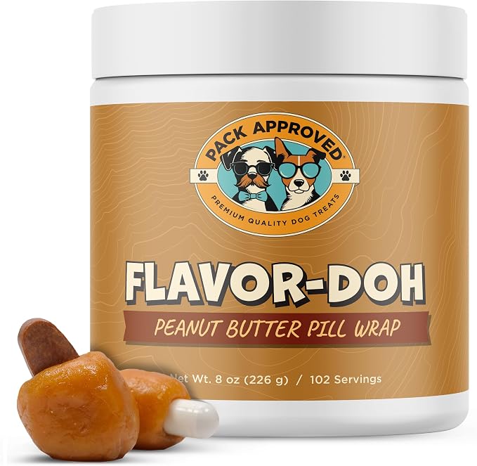 Flavor-Doh - Flavored Pill Wrap by PackApprovedDogTreats