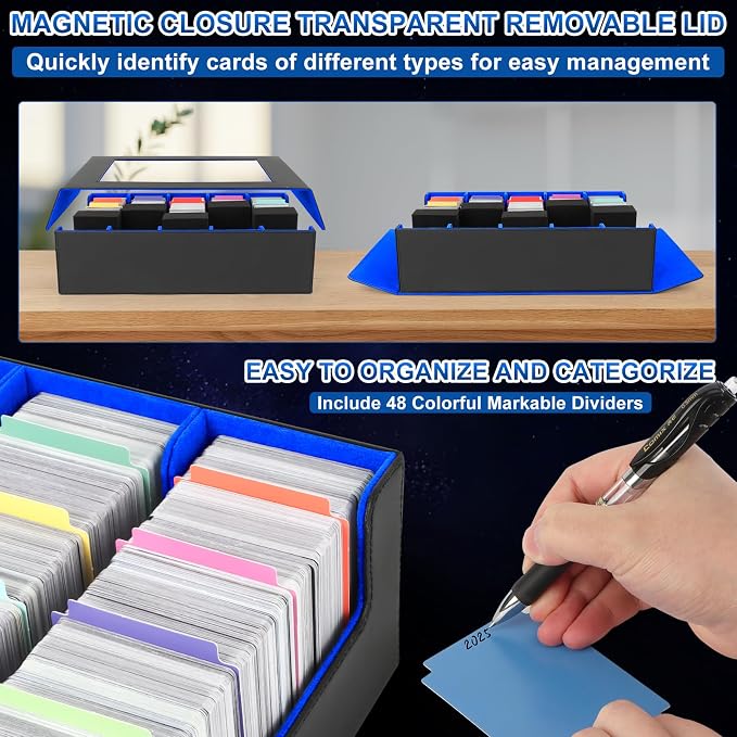 AOBOPLE Trading Card Storage Box, 3900+ Card Box Storage - Image 6