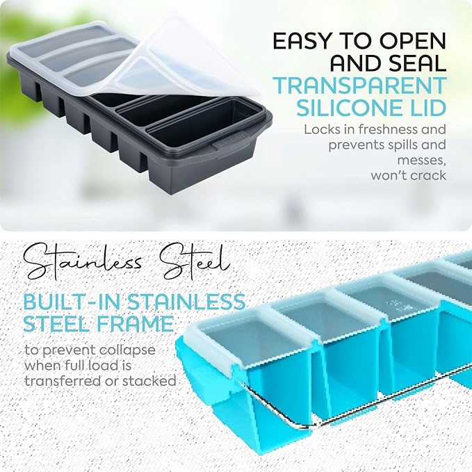 1/2 Cup Silicone Freezer Tray - Image 2