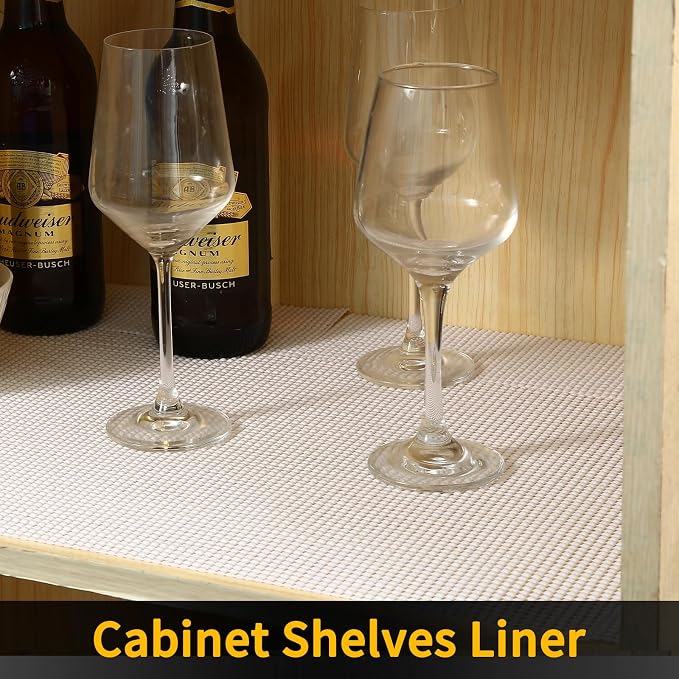 iwtmm Drawer Shelf and Cabinet Liners Non-Adhesive Extra Strong Grip - Image 5
