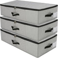 AMJ Under Bed Storage Organizer, Underbed Closet Storage Solution by OrderlyhomeBoundlesslove