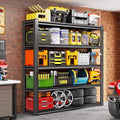 72" H Garage Shelving, 5 Tier Heavy Duty Metal Shelving by SXJJAR