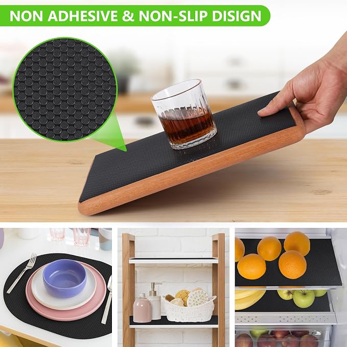 Shelf Liners for Kitchen Cabinets Non Adhesive Drawer Liner for Bathroom - Image 7