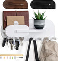 White Solid Wood Mail and Key Holder by ParkwayHome