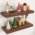 Floating Shelves for Wall, Engineered Wood Wall Shelves by Venusmiles