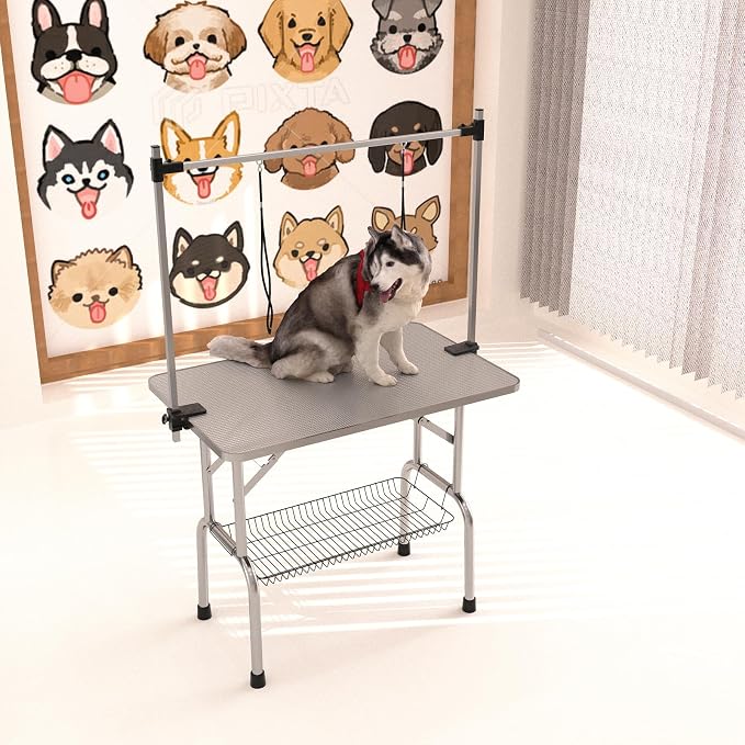 42" Dog Grooming Table Foldable Pet Grooming Tables by TRODEP