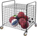 MyGift Professional Gym Metal Multi Sports Ball Storage Cart by MyGiftHome