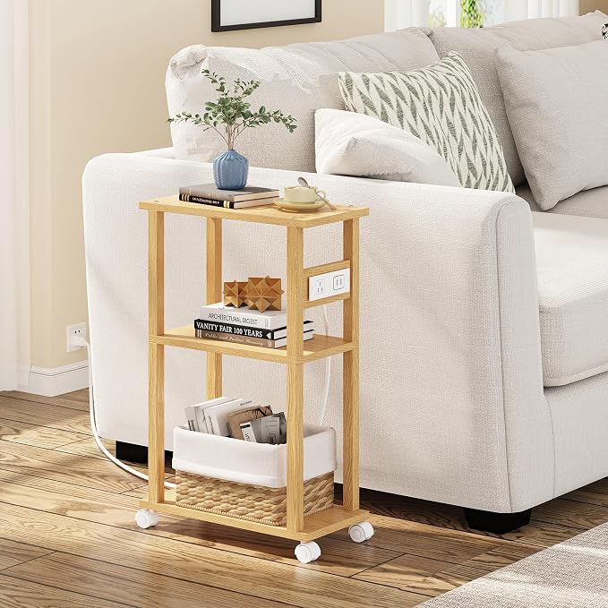 TUTOTAK Small Narrow Side Table - Image 2