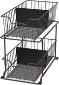 SimpleHouseware 2 Tier Cabinet Wire Basket Drawer Organizer by SimpleHouseware