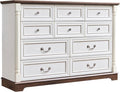 Farmhouse 10 Drawer Dresser by Unknown