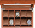 ROTHWELL 10 Slot Leather Watch Box by RothwellSanFrancisco
