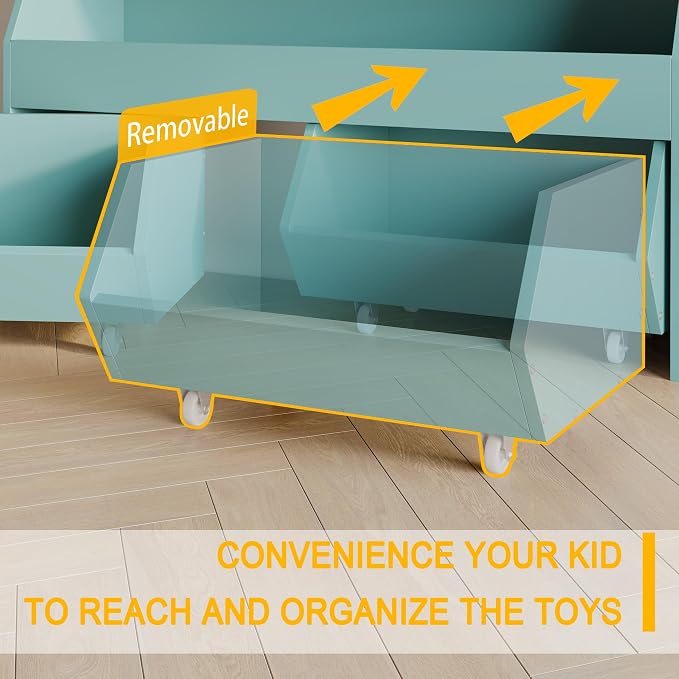 Toy Storage Organizer for Kids, Toy Storage Cabinet - Image 3