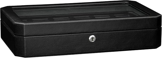 ROTHWELL 12 Slot Leather Watch Box - Image 8
