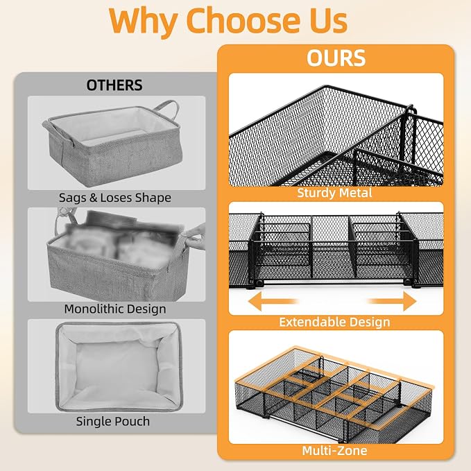 Expandable Snack Organizer, Adjustable Snack Container - Image 3