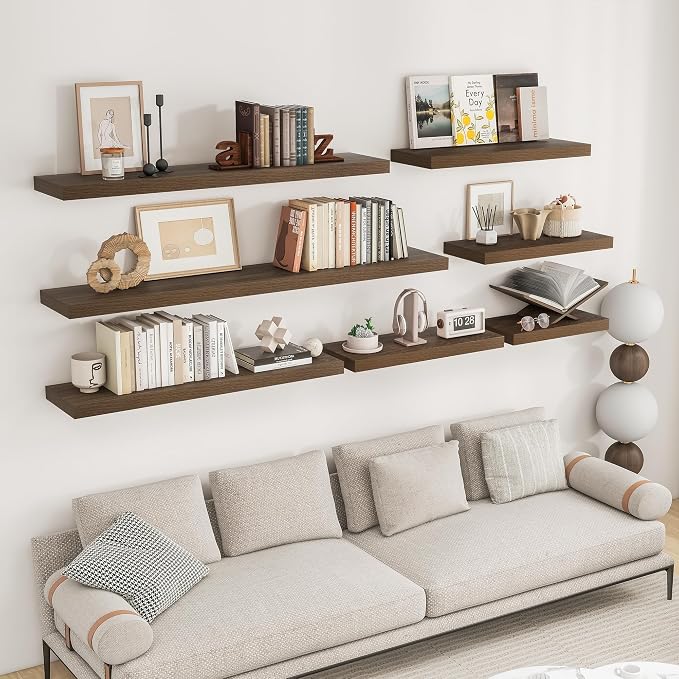 RICHFOCUS 72Inch Floating Shelves - Image 2