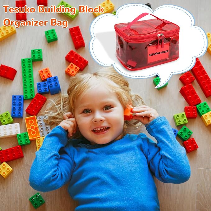 6 Pack Clear Toy Storage Bag - Image 9