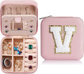 Parima Pink 'W' Initial Jewelry Box by PARIMA