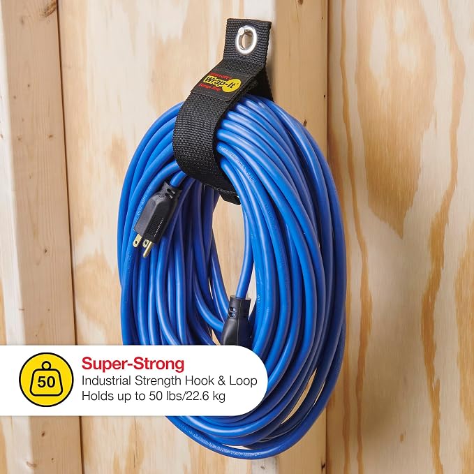 Heavy-Duty Wrap-It Storage Straps - Image 2