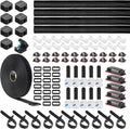 98 Pcs Cable Management Kit, Prevents Cables from Tangling Cable Straps by Unknown