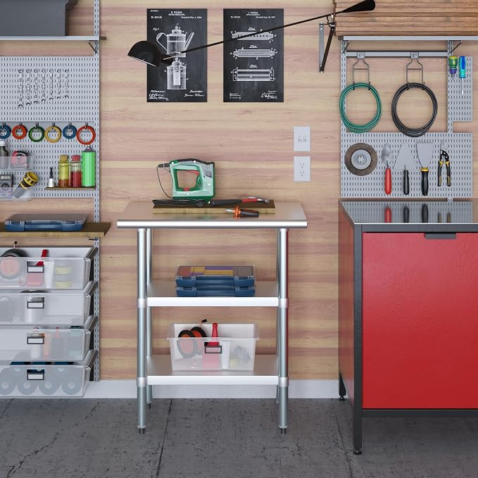AmGood Stainless Steel Work Table - Image 7