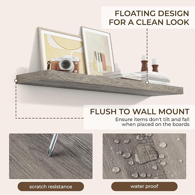 RICHFOCUS 48Inch Floating Shelves - Image 6
